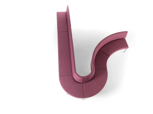 Модульная система сидений из ткани