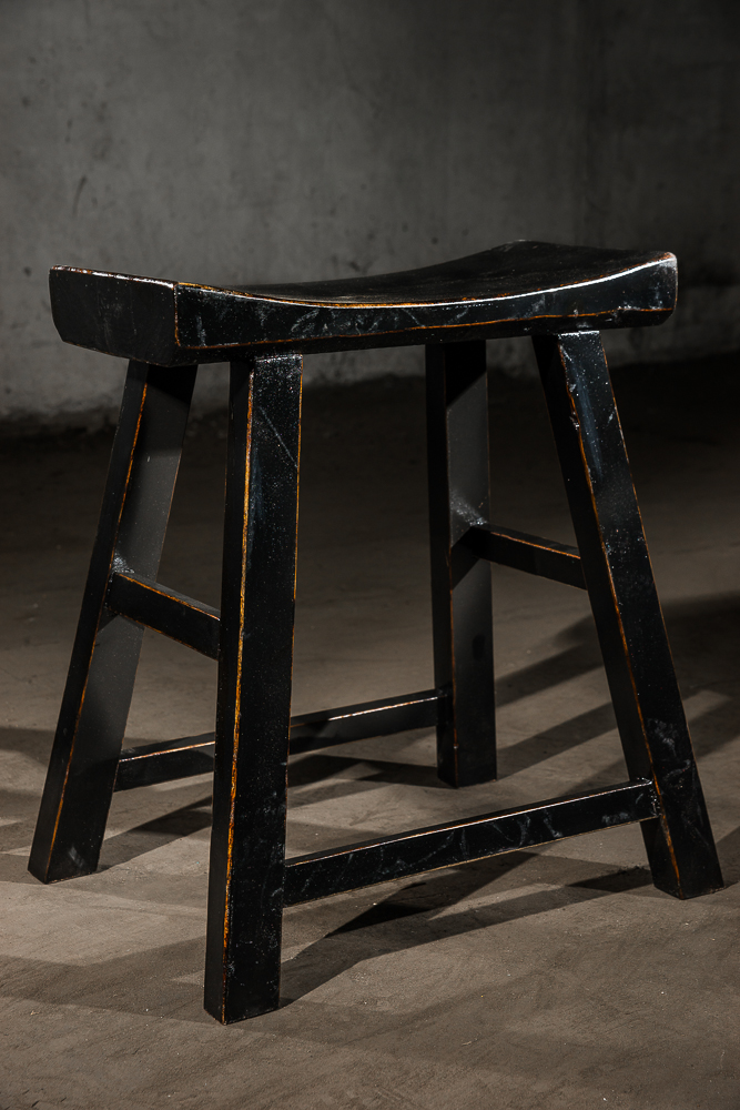 Табурет Энн Лу Чёрный ДОМАШНЯЯ ОБСТАНОВКА CHINA 017401 Чёрный Santreyd  - Вид №2