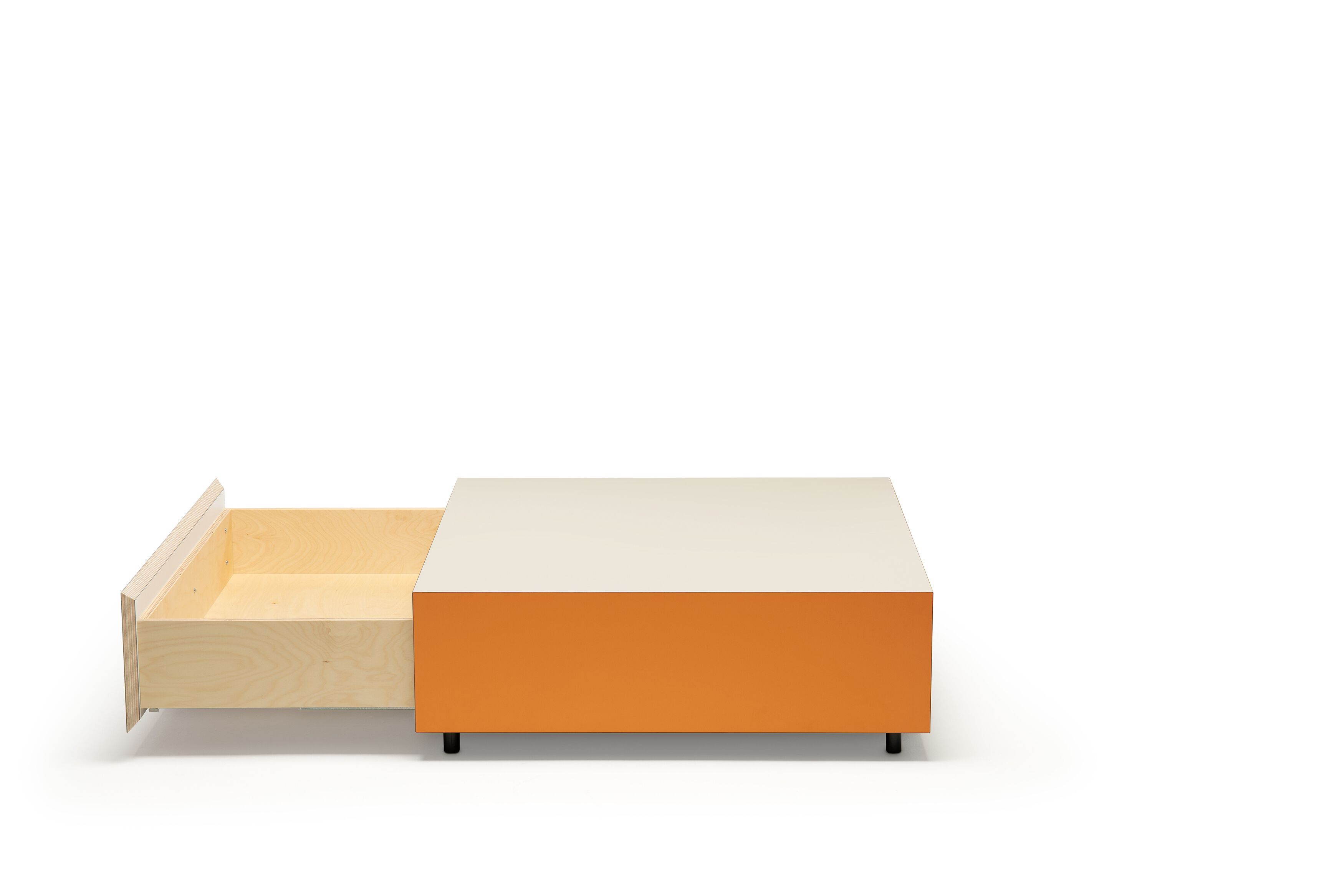 Низкий квадратный журнальный столик из фанеры Established&Sons Bloc ARCH-00108463 - Вид №25