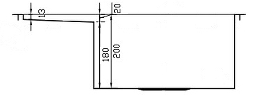 Кухонные мойки Eco Marino SMV-Z-860L.A SEAMAN  - Вид №2