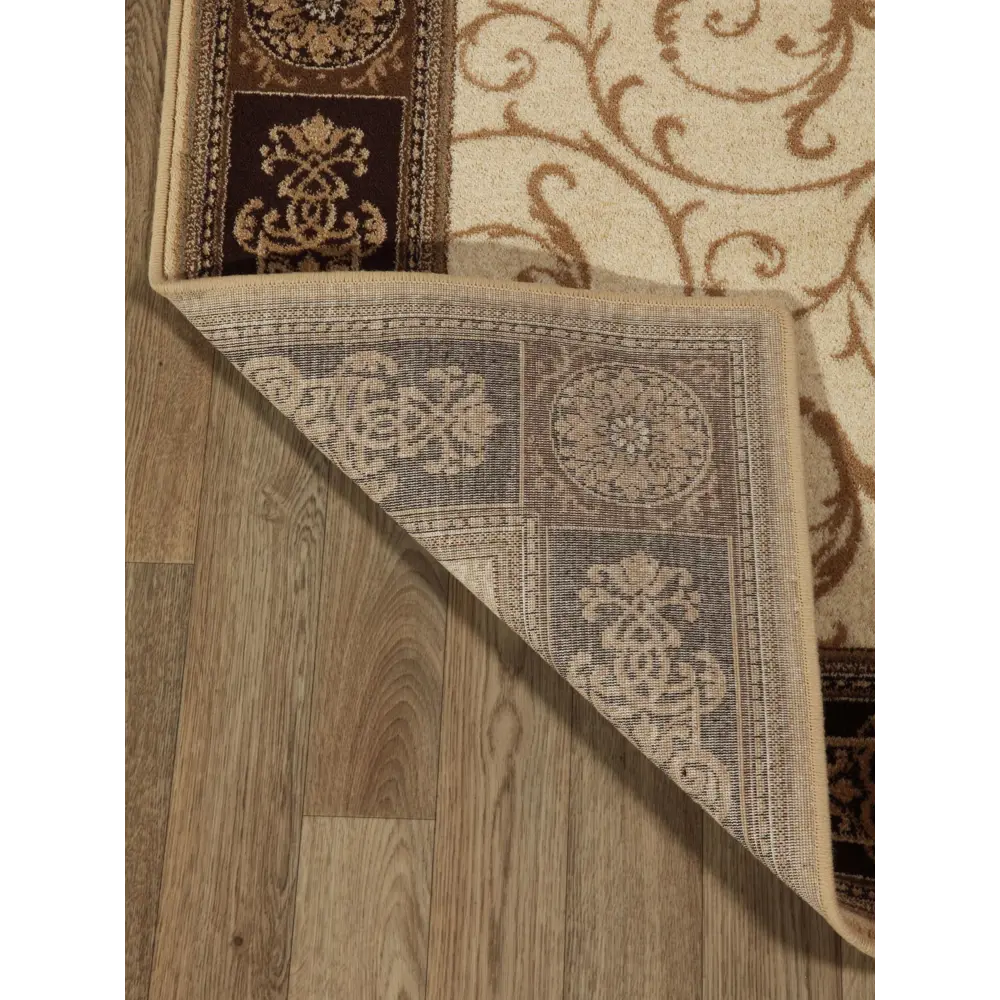Ковер шерсть Isfahan Lamaro 120x170 см цвет бежевый 85305683 STLM-2150720 AGNELLA  - Вид №3
