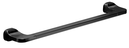 ST21/45(14) Gedy G-Stelvio, полотенцедержатель, длина 45 см, цвет черный матовый 