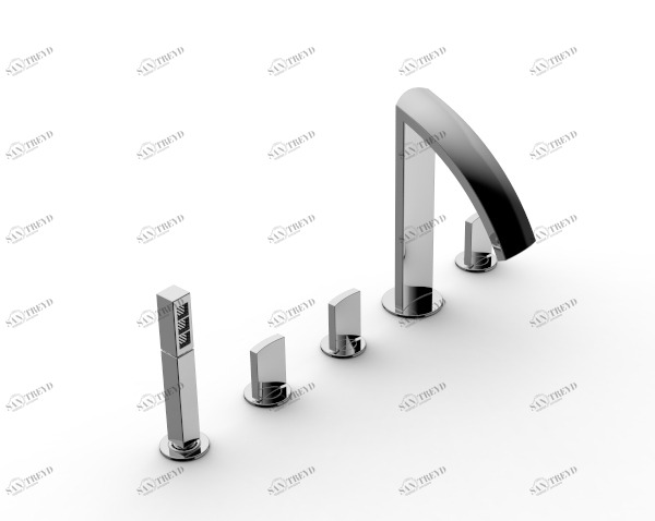 3900 BVX-060 Смеситель для ванны Zazzeri 3900BVX060