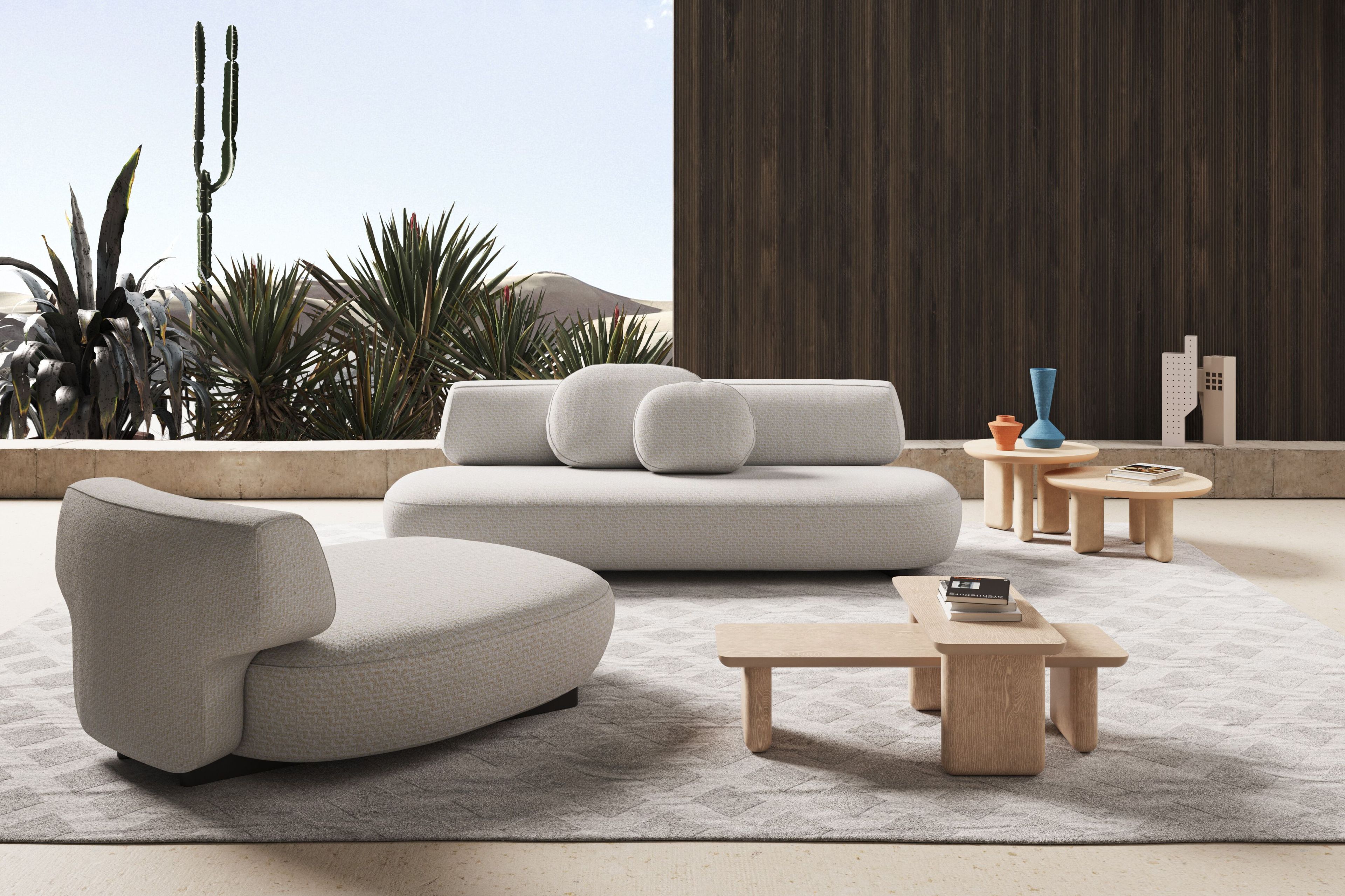 Тканевый мягкий садовый диван Liu Jo Living Collection ARCH-00126025 - Вид №4