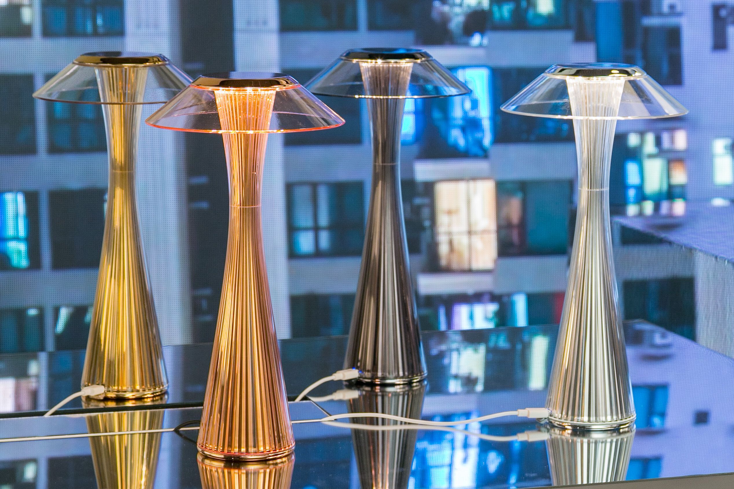 Светодиодная настольная лампа PMMA Kartell SPACE ARCH-00086135 - Вид №2