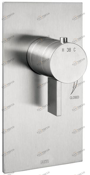 Fir Italia Термостатический смеситель для душа из нержавеющей стали Playsteel 58 5880158