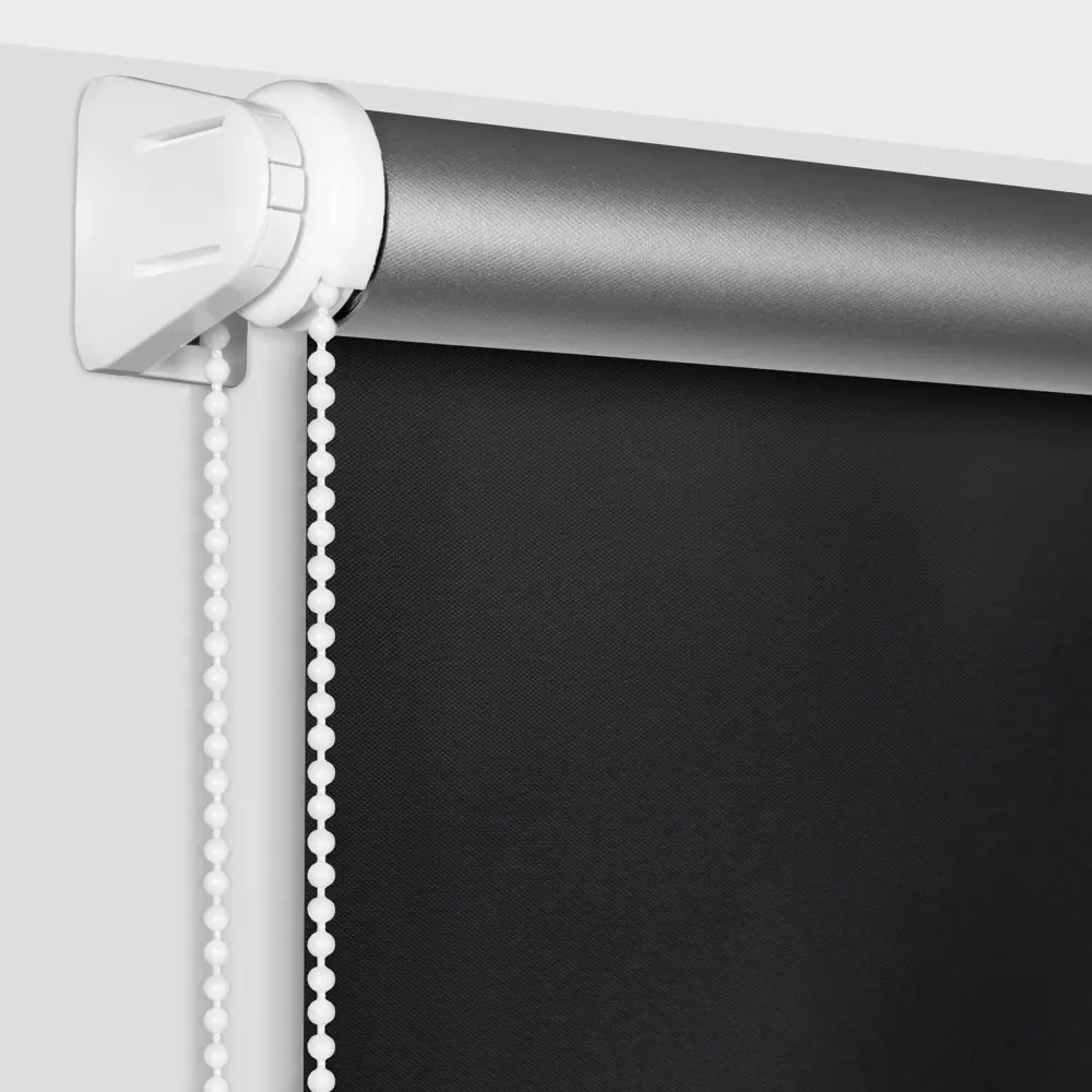 Штора рулонная блэкаут Silver 60x175 см черная GARDEN BLACKOUT Silver STLM-2126113 - Вид №2