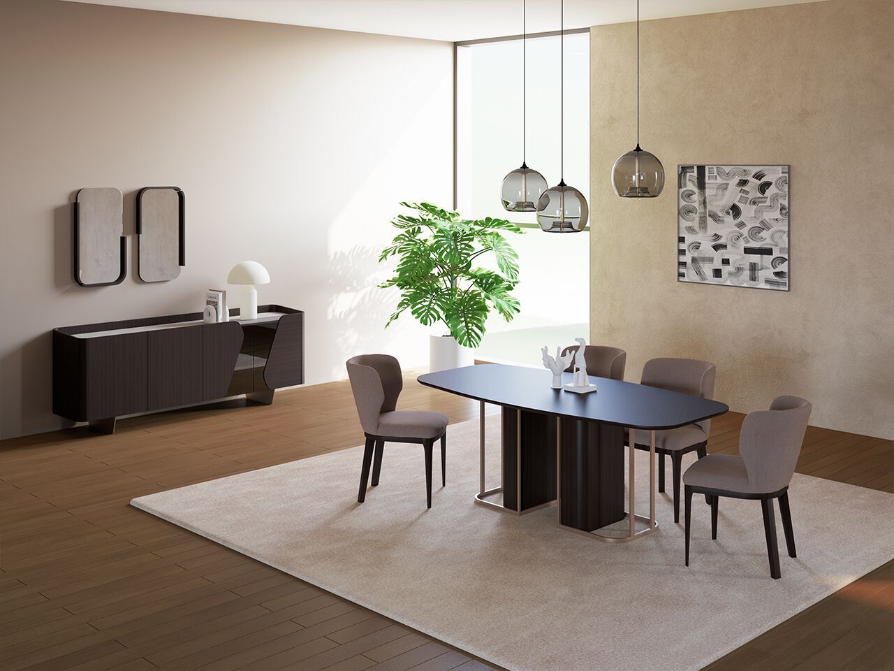 Деревянный шкаф с распашными дверями NDESIGN Tawny ARCH-00012574 - Вид №1