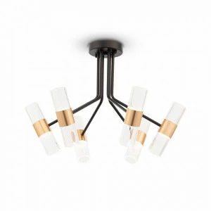 Светильник потолочный на 6 ламп черный Mia FR6038CL-L60B FREYA LED 00-3957033 Черный
