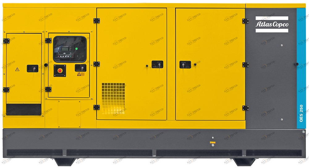 Генератор дизельный Atlas Copco QES 250 в кожухе с АВР sun-id-1031538