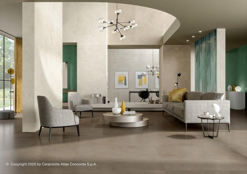 Atlas Concorde Белая плитка для стен с эффектом смолы Prism sun-id-1514355 - Вид №41