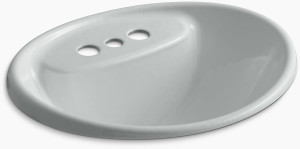 K-2839-4-95 Накладная раковина на столешницу  прямоугольная Kohler
