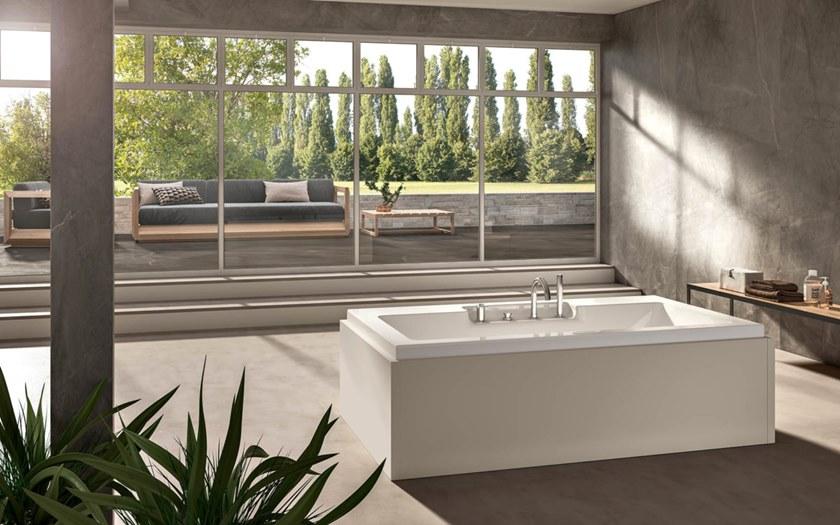 Albatros Отдельностоящая прямоугольная гидромассажная ванна Soreha 01so15bs  - Вид №1