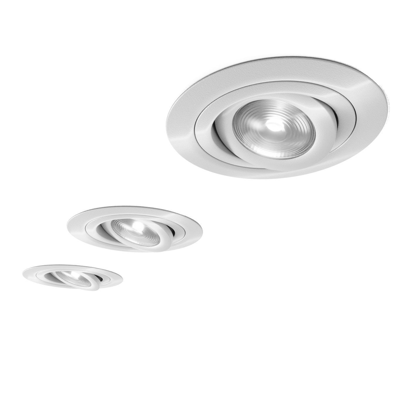 Алюминиевый круглый поворотный прожектор Amarcords Flat ARCH-00070012 - Вид №5