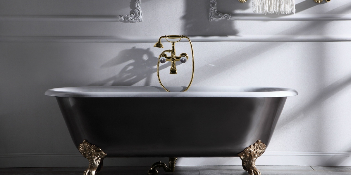 Настенный смеситель для ванны Olympia Ceramica Impero Style золото Guilini G 3900S - Вид №1