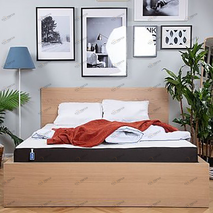 Матрас со съемным чехлом 160x190 Blue Sleep Сoncept BLUE SLEEP  209068 Белый;черный 