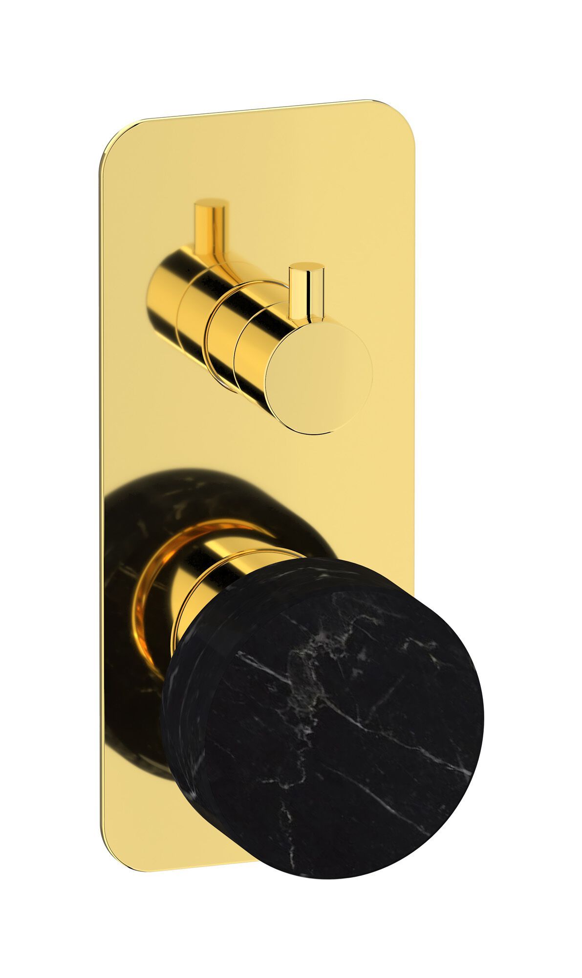 Мраморный встраиваемый смеситель для душа с переключателем IB мрамор + мрамор Elle ARCH-00100073 - Вид №15