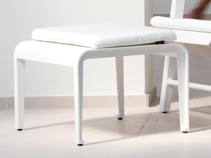 TRIBÙ Прямоугольная подставка для ног из алюминия Mirthe 07490 - Вид №3