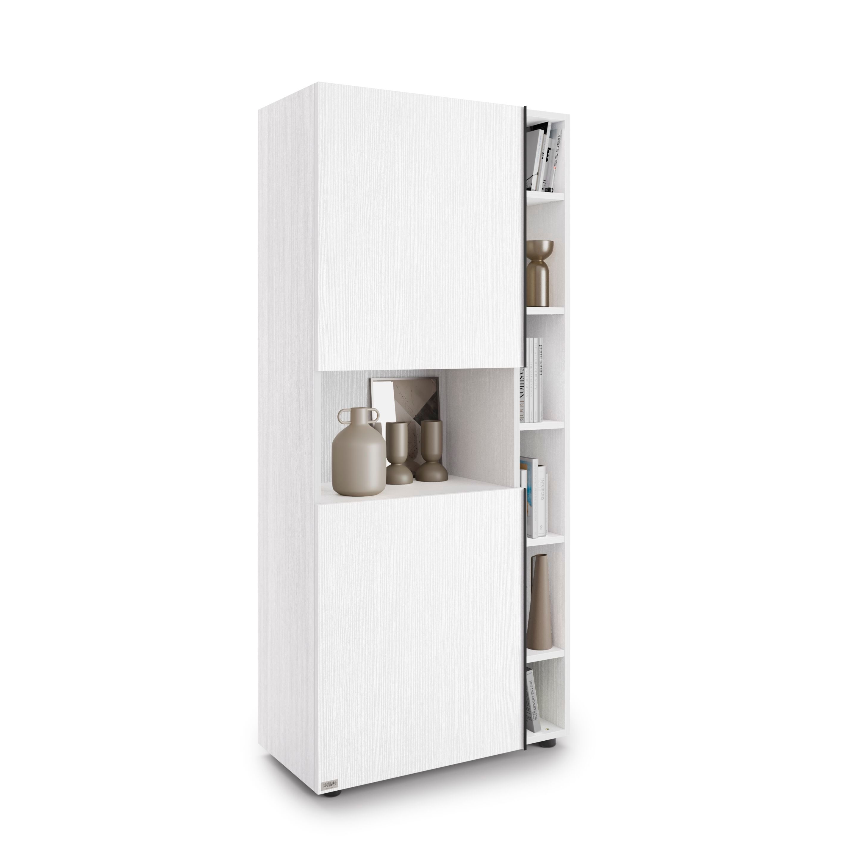 Настенный книжный шкаф из меламинированного материала Mobili Fiver ROMINA ARCH-00138664 - Вид №15