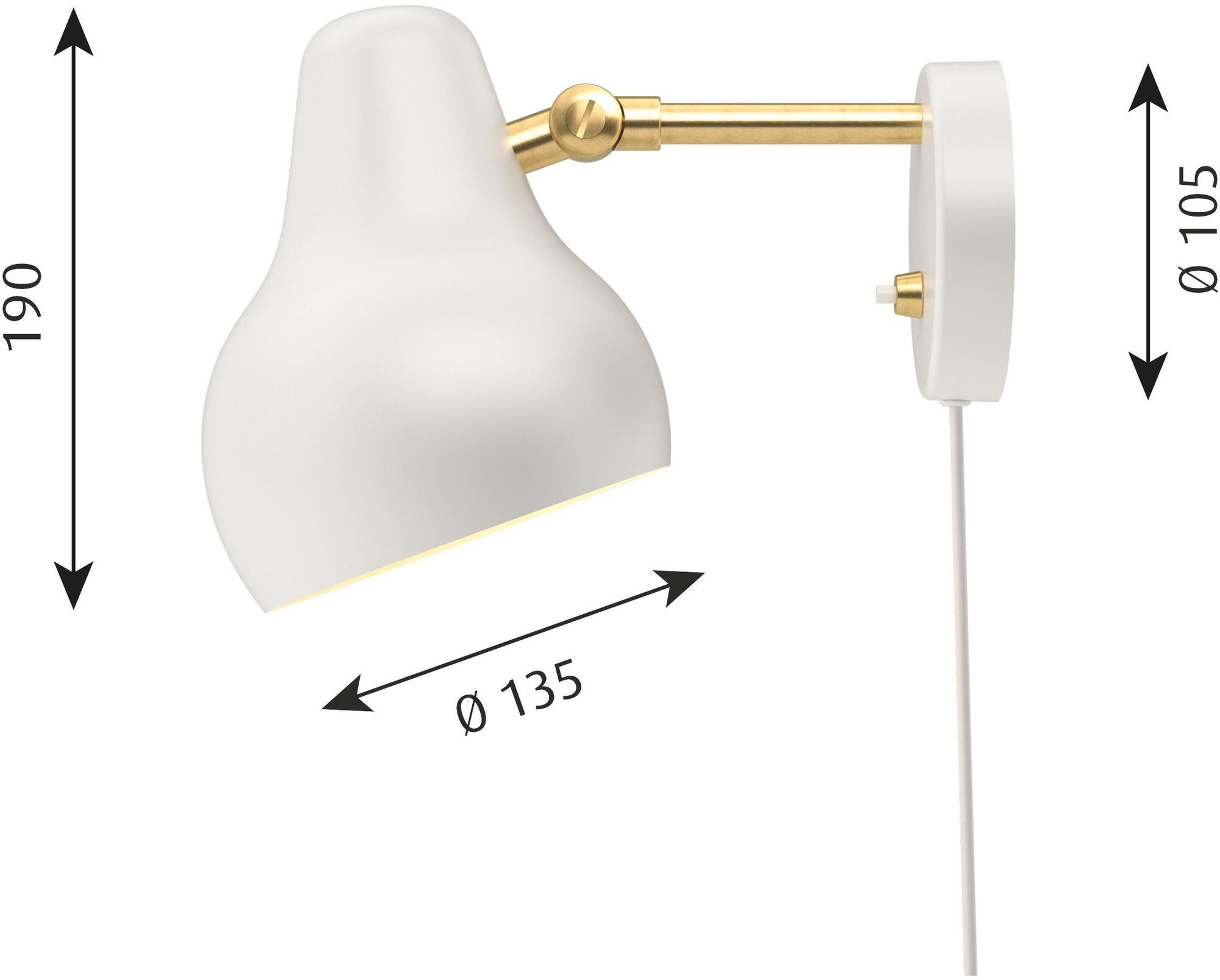 Louis Poulsen Регулируемый настенный светильник из алюминия Vl38 sun-id-1394669 - Вид №6