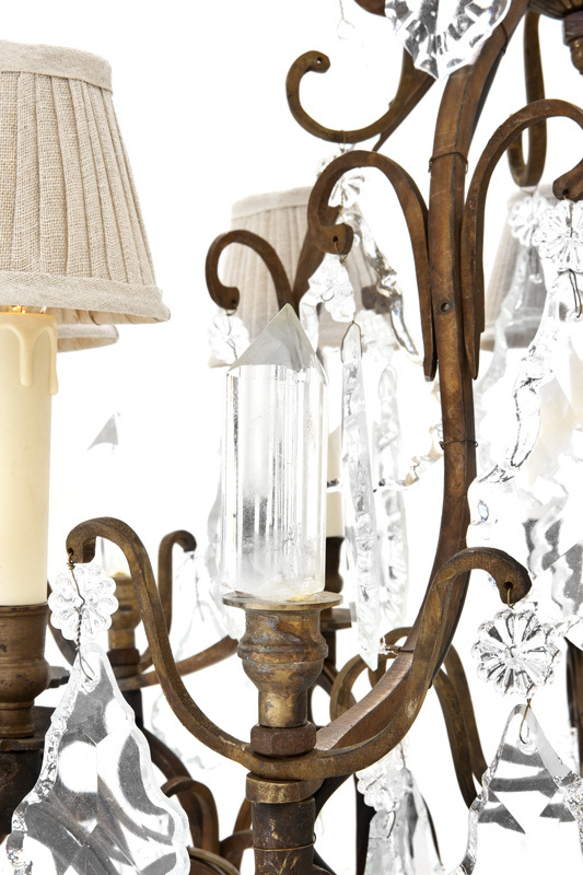 Люстра Chteau de Biron от Eichholtz бронзовая 109460 EICHHOLTZ ДИЗАЙНЕРСКИЕ, EICHHOLTZ 061484 Бронза  - Вид №6