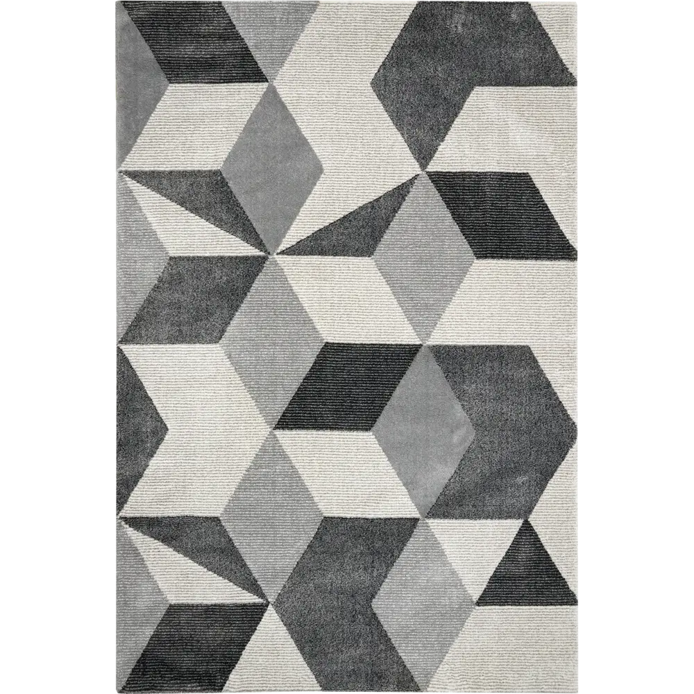 Ковер полиэстер Play 63243/670 120x170 см цвет серый 82386532 STLM-2128422 BALTA RUGS 