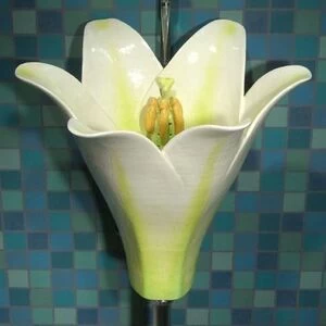 48677 Настенный писсуар, уринал с мушкой Clark Made Urinal