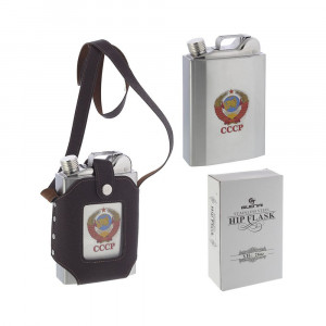 219774 Фляжка в чехле №01 700 мл 12.5 х 5 х 18 см РЕМЕКО