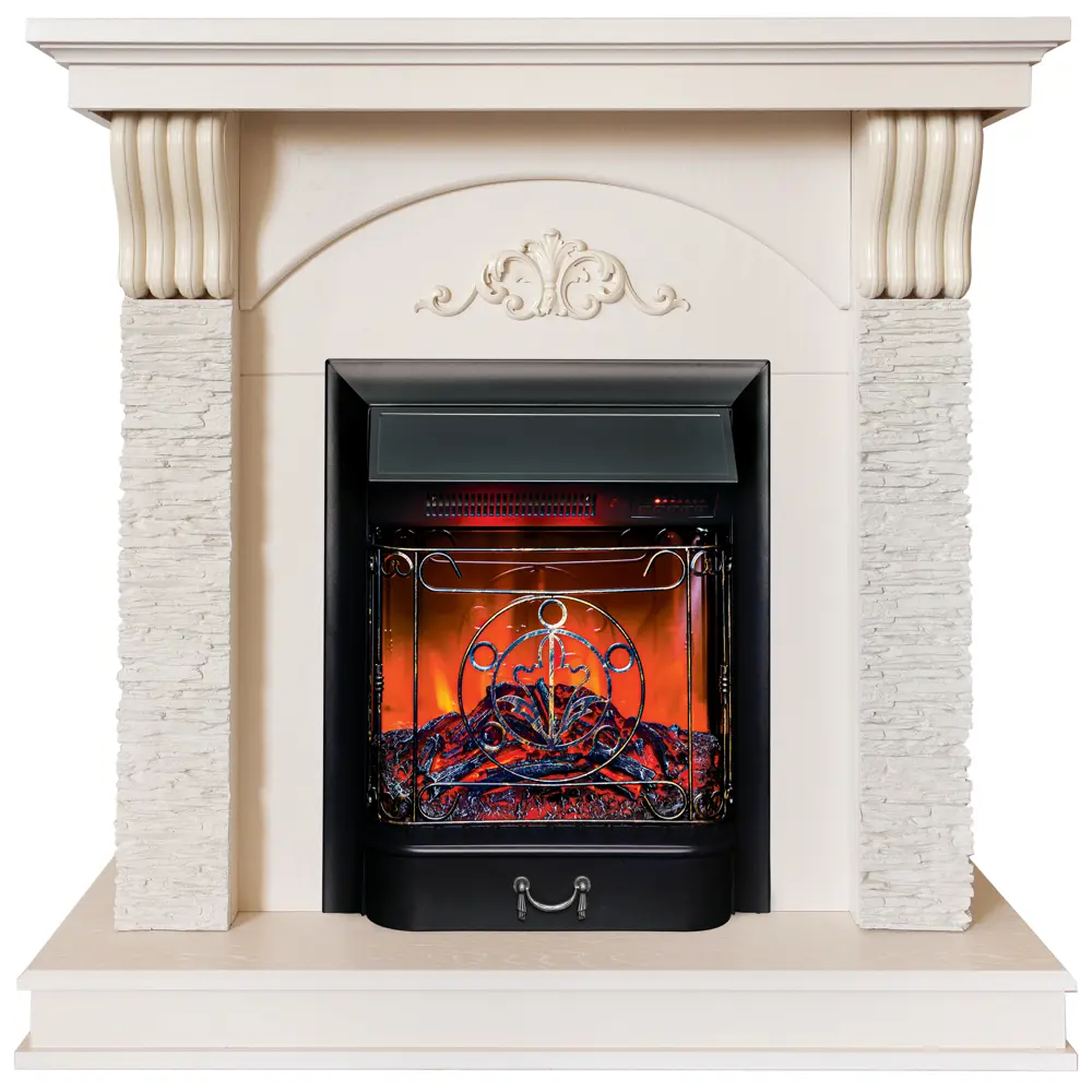 Обрамление Corfino под очаг Eugene белый дуб REALFLAME STLM-2065840 - Вид №3