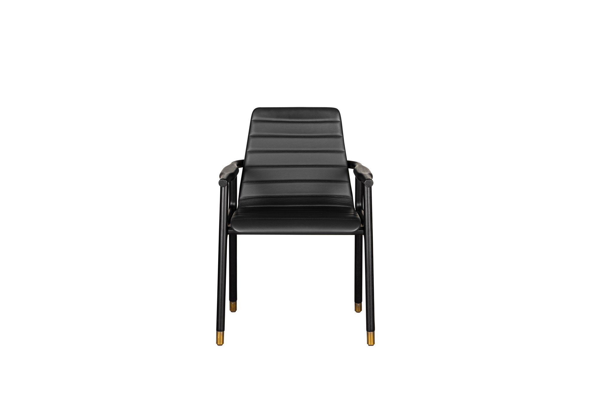 Кожаный мягкий стул с подлокотниками Morelato ARCH-00088997