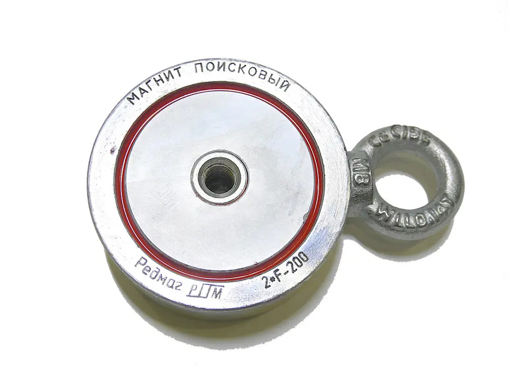91436772 Магнит поисковый двусторонний Редмаг F200x2 STLM-1012071