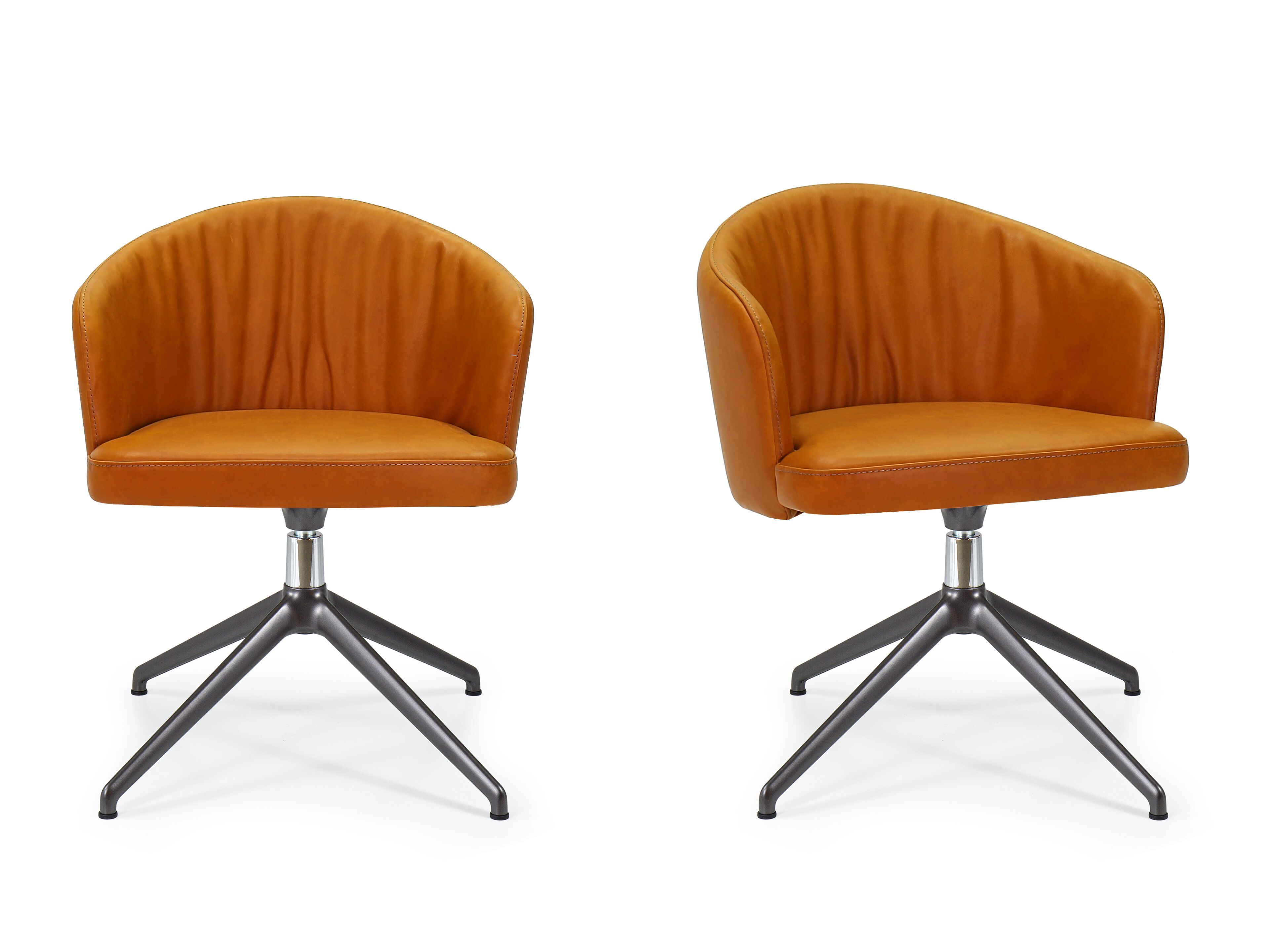 Кожаный операционный офисный стул на насесте Borzalino Джо ARCH-00086247