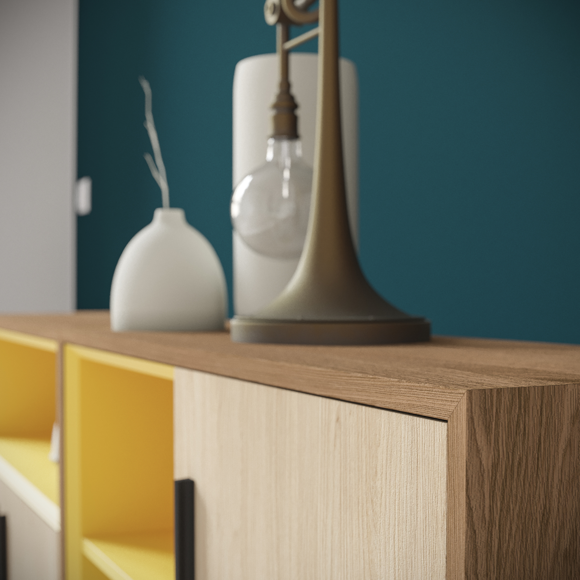 Комплект Tube, желтый в тонировке BraginDesign BR0226Ж - Вид №1