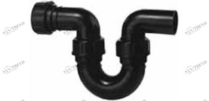 SANIT 122447X20020 Сифон ПЭ выхода по горизонтали 