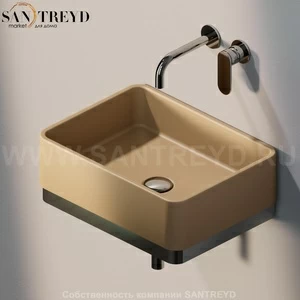 MWL489004 Подвесная раковина настенная прямоугольная Ceramica Flaminia Miniwash