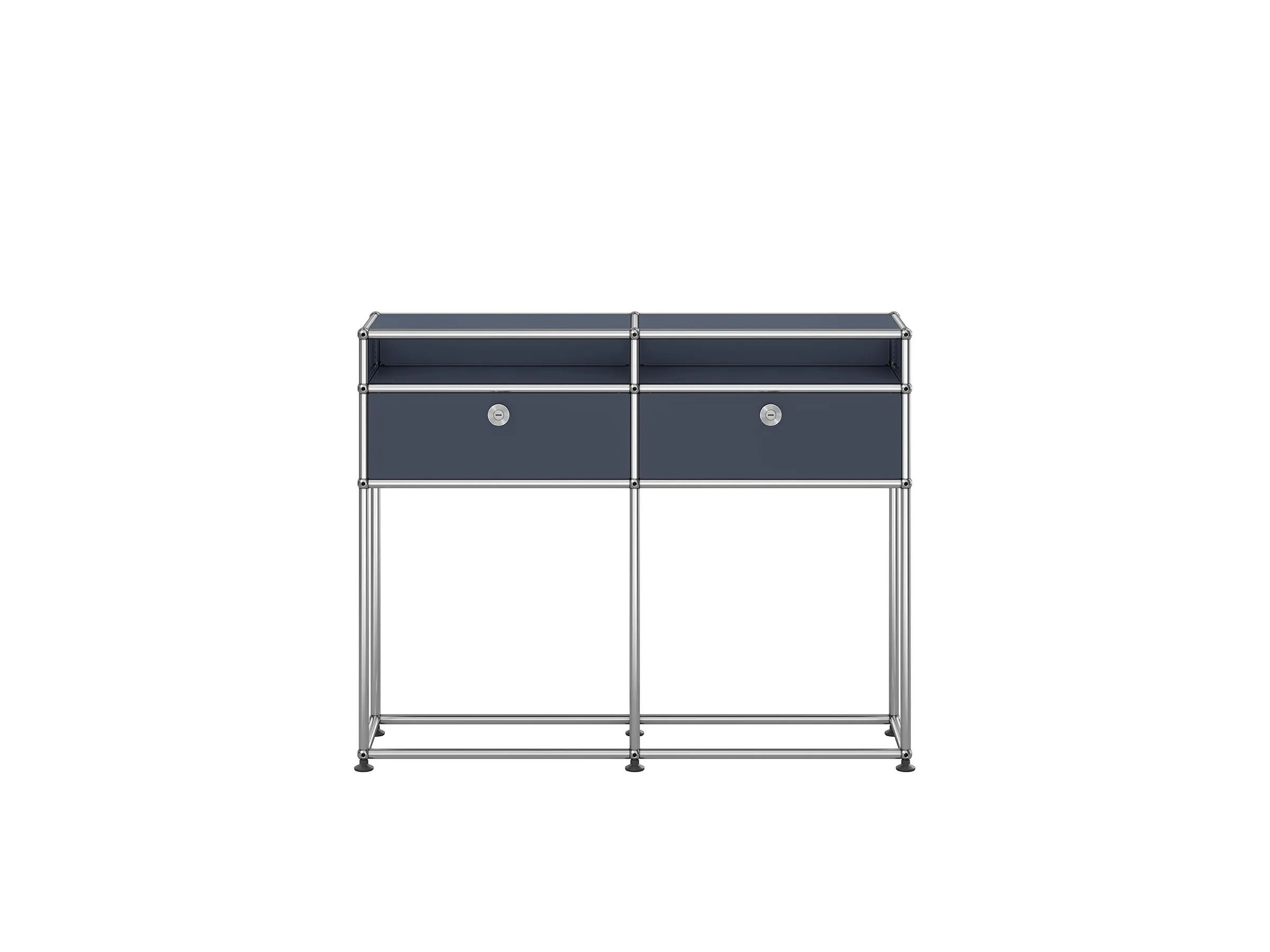 Стальная прямоугольная консоль с ящиками USM USM SELECTION ARCH-00095808 - Вид №2