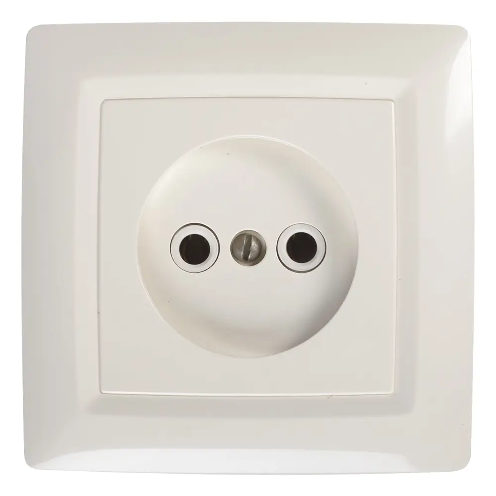 Розетка встраиваемая Reone без заземления, цвет бежевый STLM-2011464