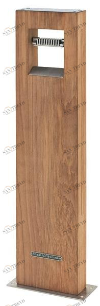 Royal Botania Световой столбик из тика Log sun-id-1505172