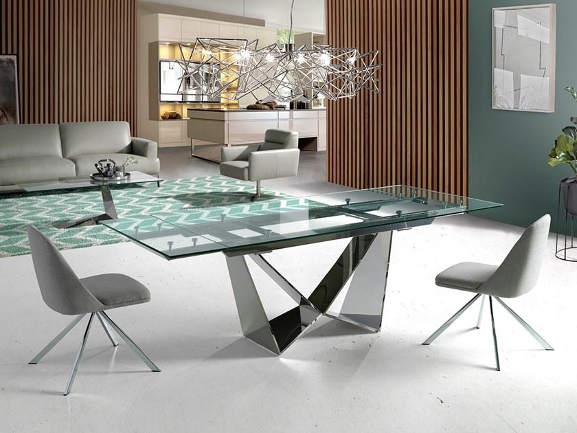 Angel Cerdá Вращающийся стул на козелке из ткани New chair 4020 f3216 Angel Cerda - Вид №6