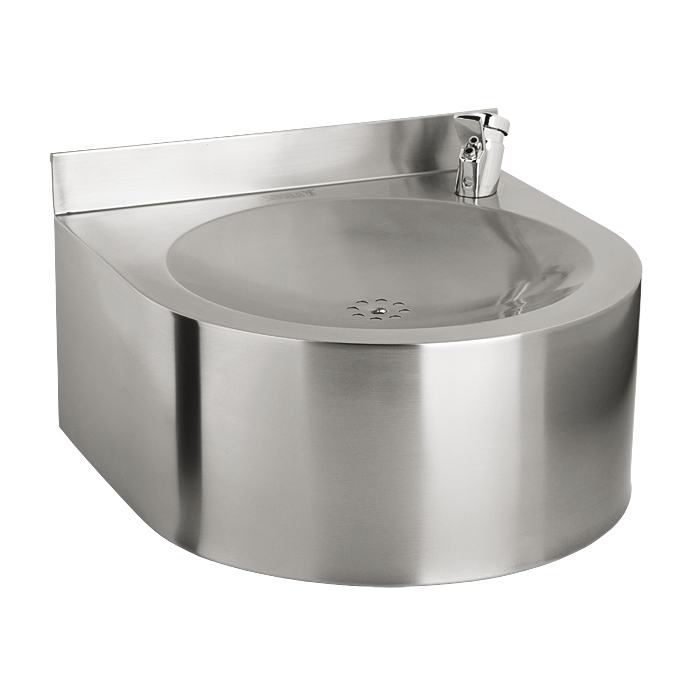 93620 Нержавеющий питьевой фонтан с нажимной арматурой SANELA 