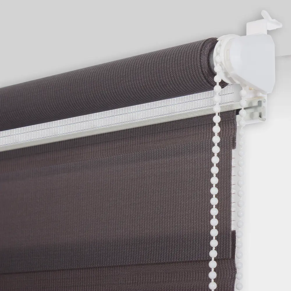 Штора рулонная день-ночь Inspire 60х160 см серая STLM-2078088 - Вид №2