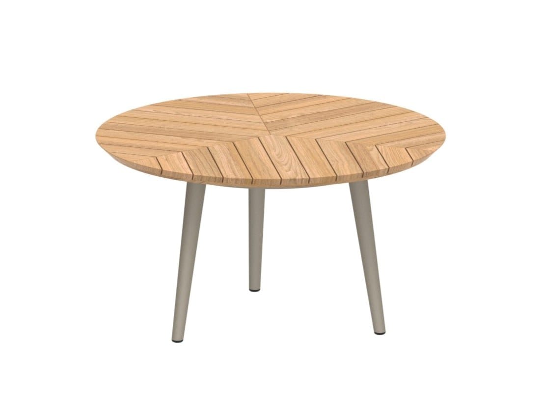 Круглый стол из тикового дерева Royal Botania Styletto ARCH-00141385 - Вид №7