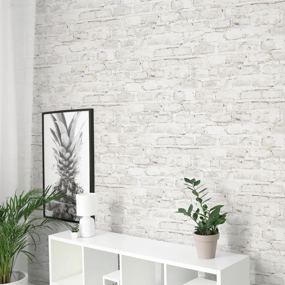 Обои флизелиновые Аспект Ру Брикс бежевые 1.06 м 78030-22 STLM-2155035 - Вид №3