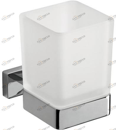 INDA® Подставка для зубных щеток из матового стекла Lea A18100