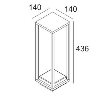 Светодиодный световой столб Deltalight Montur ARCH-00008499 - Вид №10