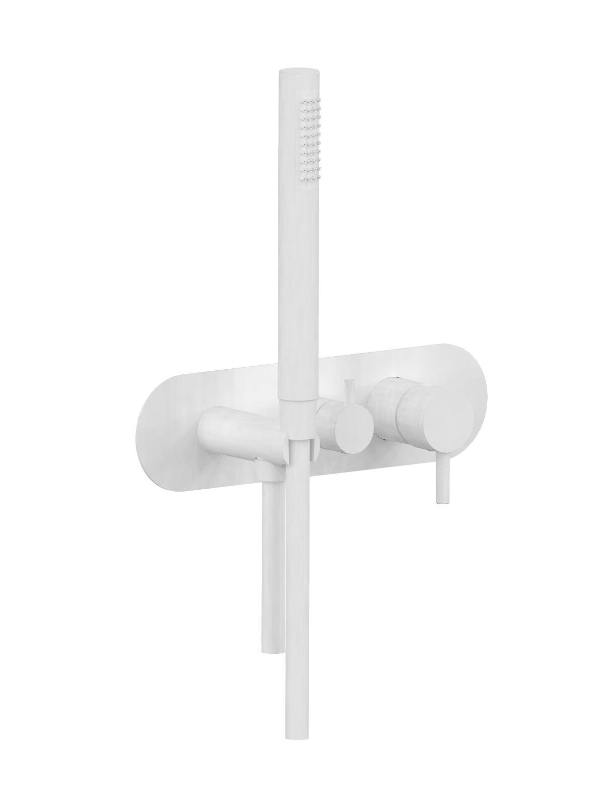 3 отверстия утопленный однорычажный смеситель для душа Rubinetterie Frattini Pepe XL ARCH-00143936 - Вид №24