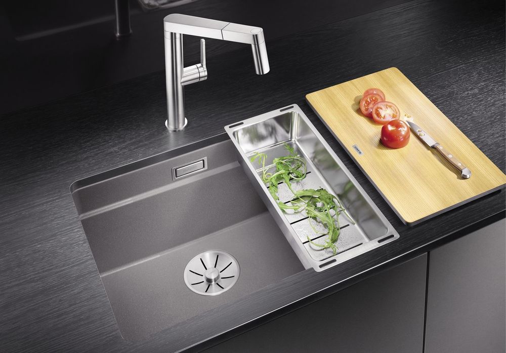 522236 Кухонная мойка Blanco Etagon 500-U Silgranit кофе  Blanco Etagon Кофе - Вид №3