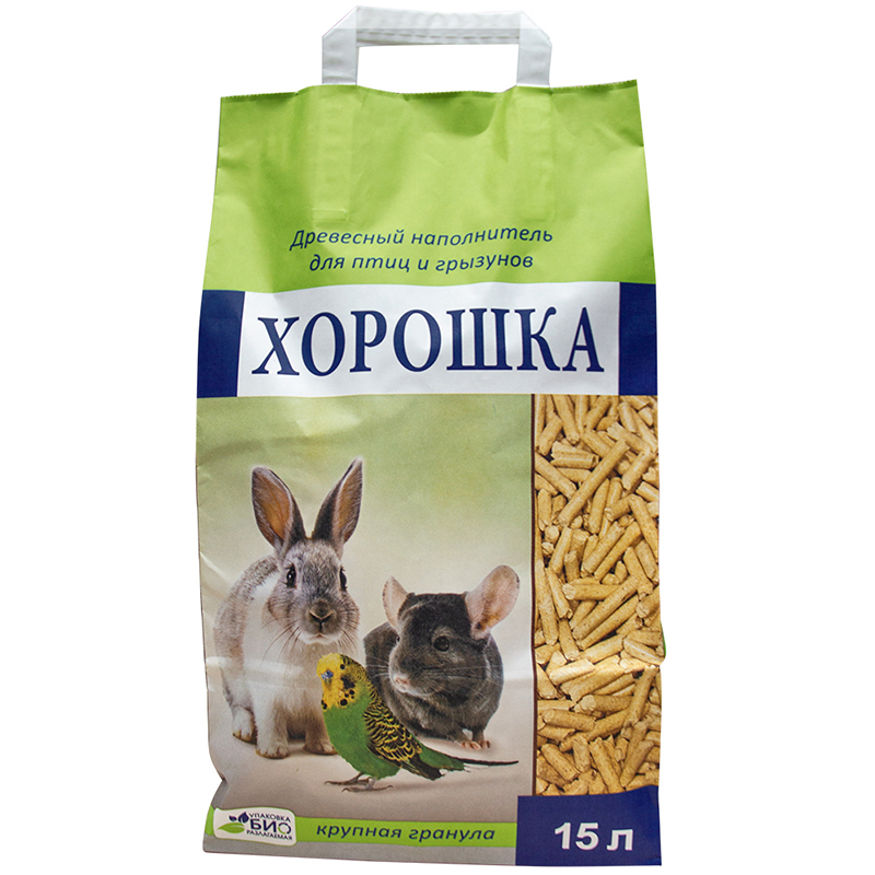 ПР0039920 Наполнитель для грызунов 15л ХОРОШКА 