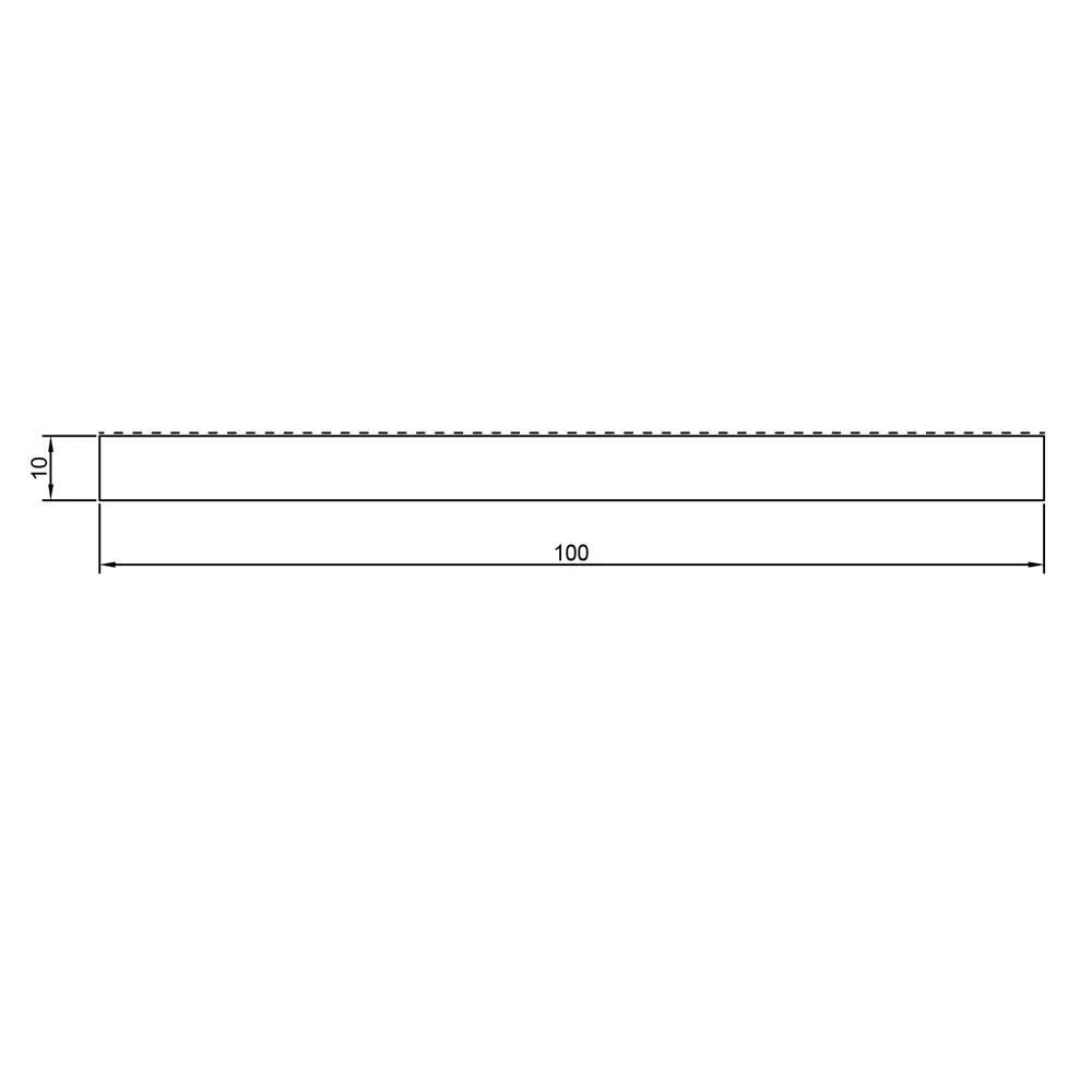 Добор Тоскана 2100х100x10 мм ламинация цвет дуб бельмонт VELLDORIS STLM-2014765 - Вид №2