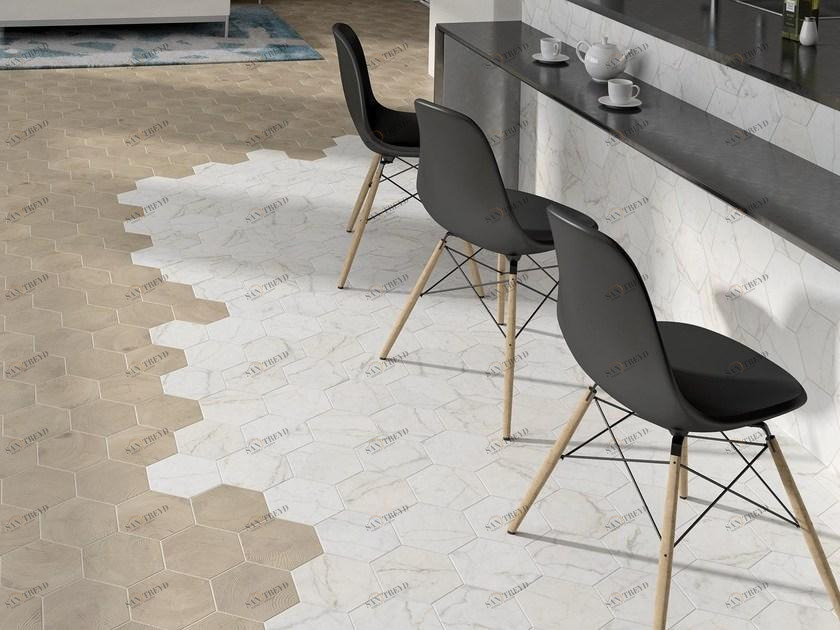 EQUIPE CERAMICAS Настенная / напольная плитка из керамогранита с эффектом мрамора sun-id-1389684